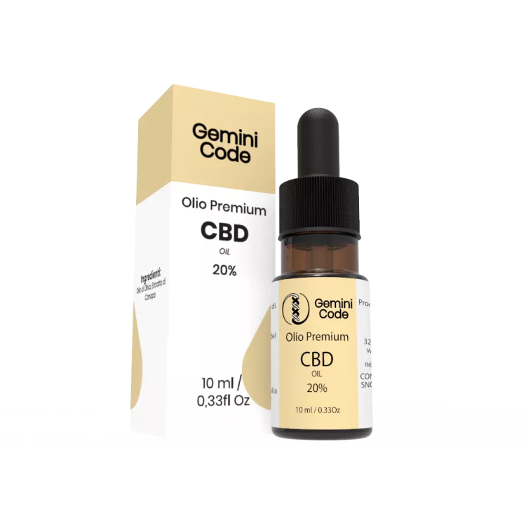 Gemini Code olio CBD 20% Gemini Code olio CBD 20%