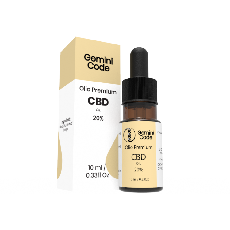 Gemini Code olio CBD 20% Gemini Code olio CBD 20%