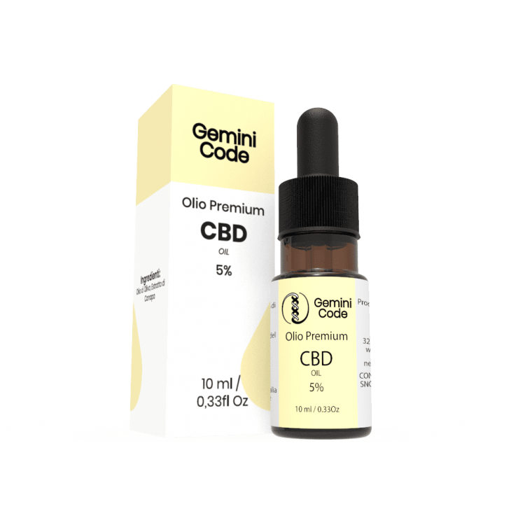 Gemini Code olio CBD 5% Gemini Code olio CBD 5%